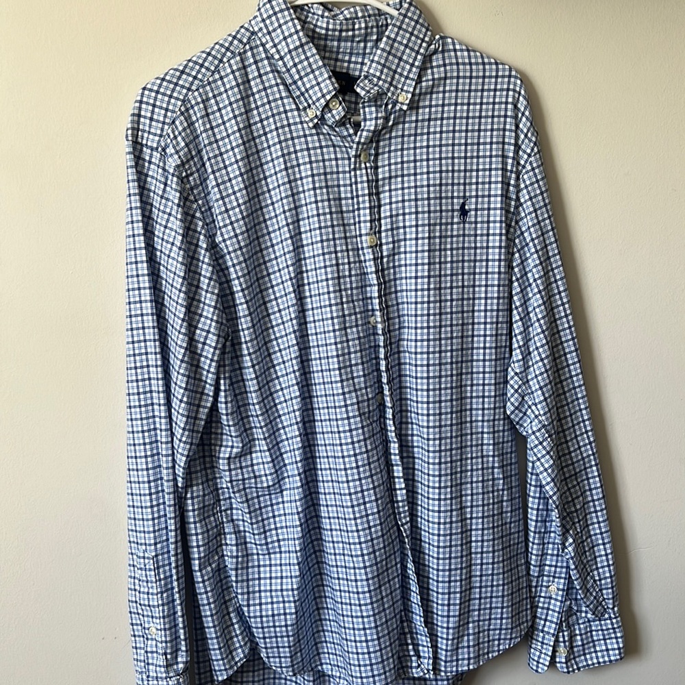Men’s Plaid Button Up Shirt